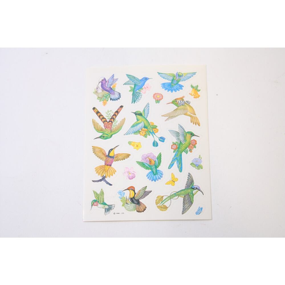 Hummingbird, Sticker Sheet, Hallmark, Nature, Animals, Craft, ~ 250507-WH 232
